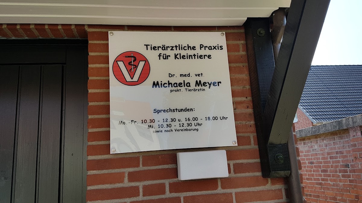 Dr. Michaela Meyer Tierärztl.Praxis f.Kleintiere