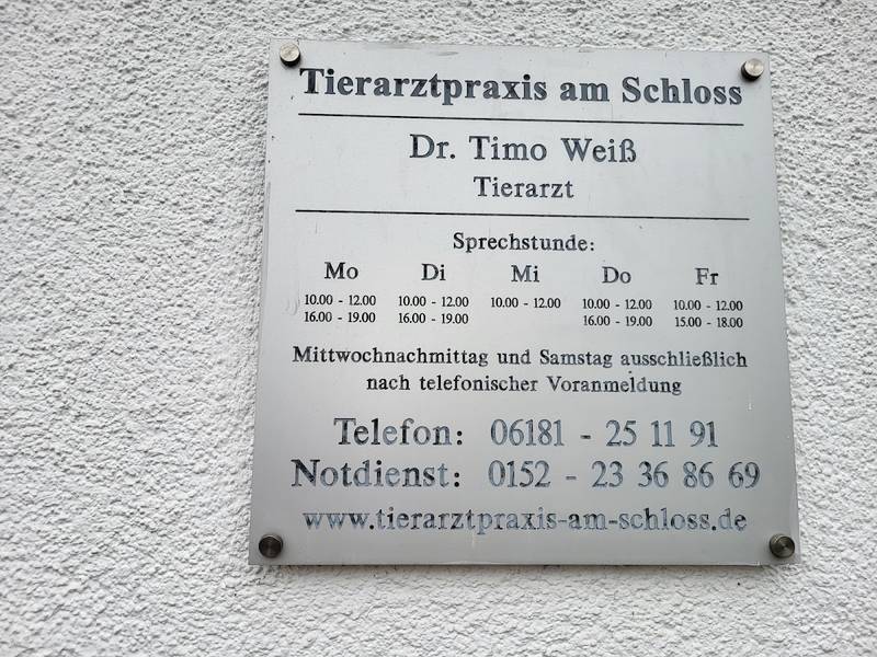Dr. Timo Weiß Tierarztpraxis am Schloss